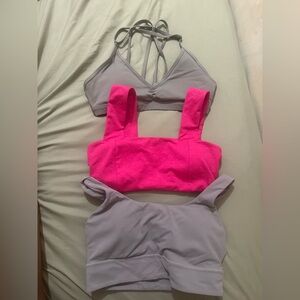 Bundle of 3 sports bras